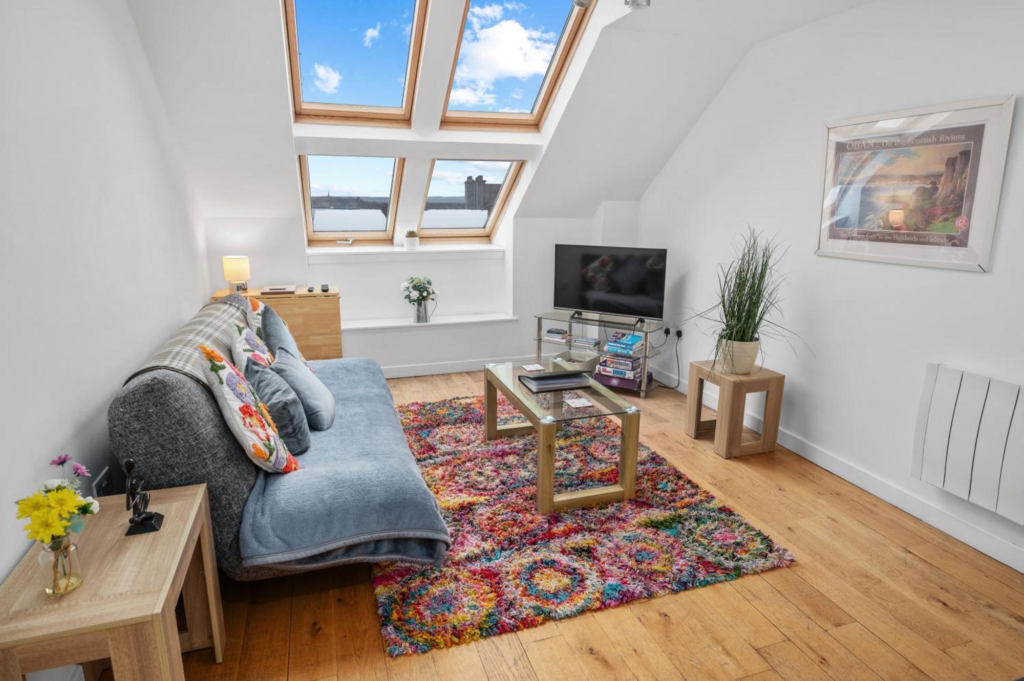 Stunning 2Br Loft Apt In Oban - Sea Views Exterior photo